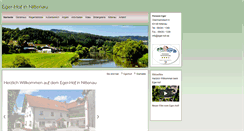 Desktop Screenshot of eger-hof.de